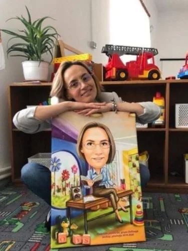 Click to view full screen Karikatury ze zdjęcia na prezent photo review